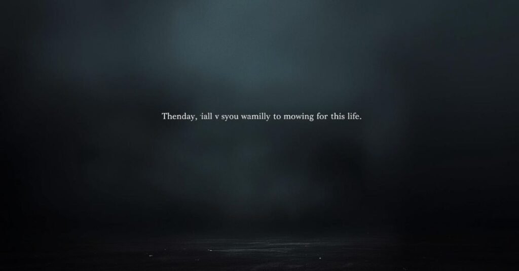 Dark Deep Quotes About Life