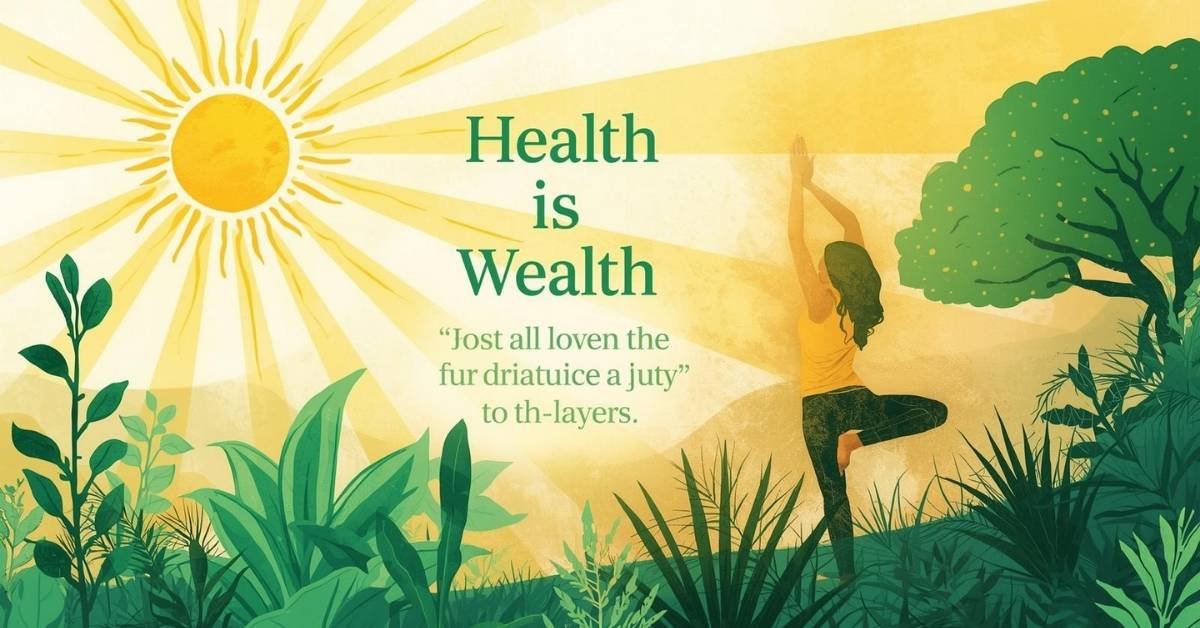 Health Is Wealth