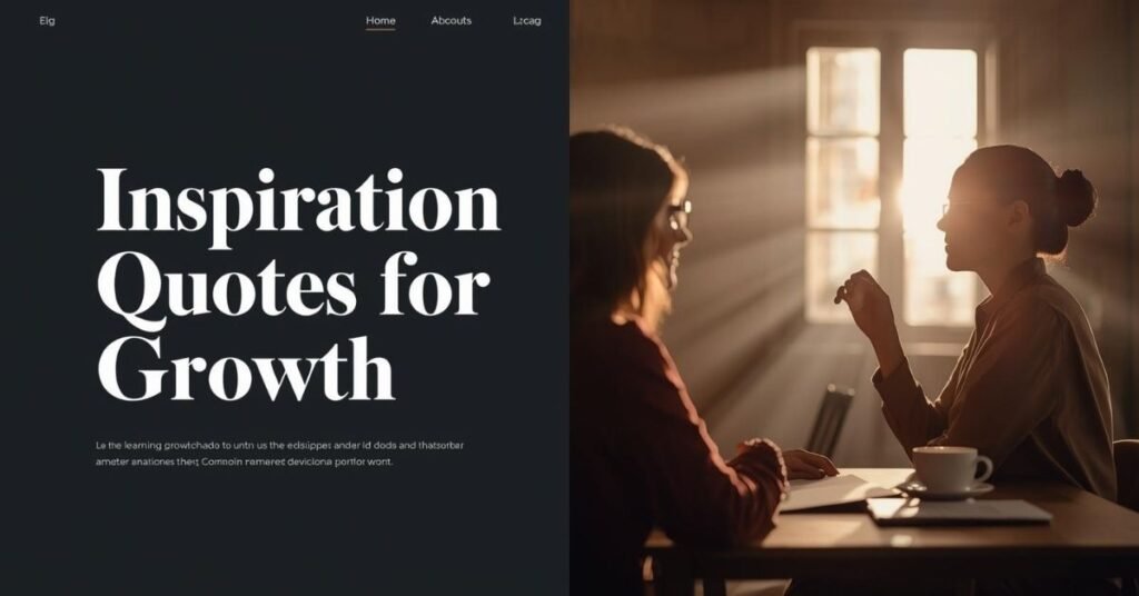 Inspirational Quotes for Growth