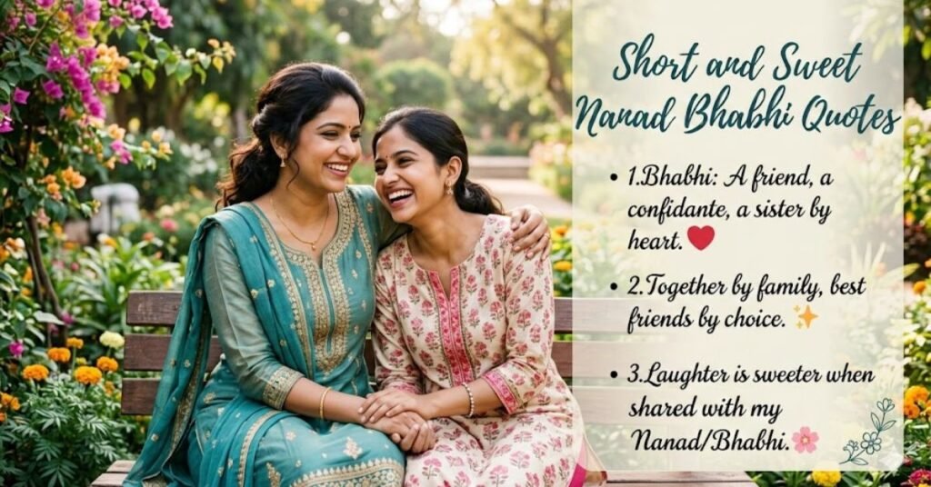Short and Sweet Nanad Bhabhi Quotes