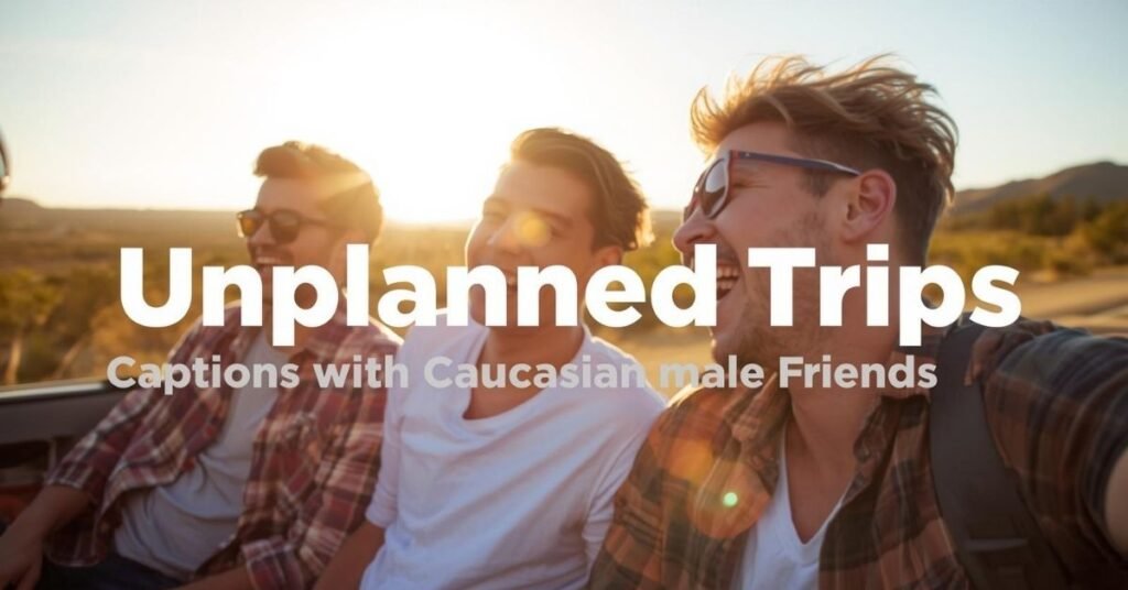 Unplanned Trip Captions with Friends