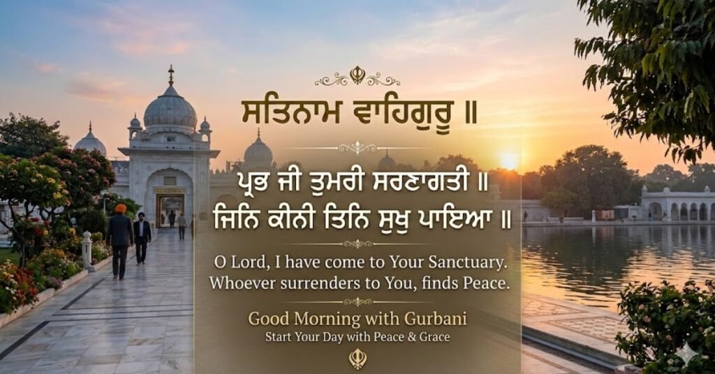 Beautiful Good Morning Gurbani Lines for Instagram Captions