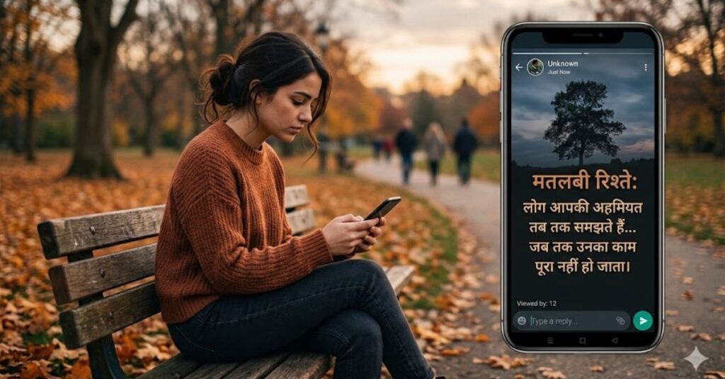 Best WhatsApp Status on Matlabi Rishte