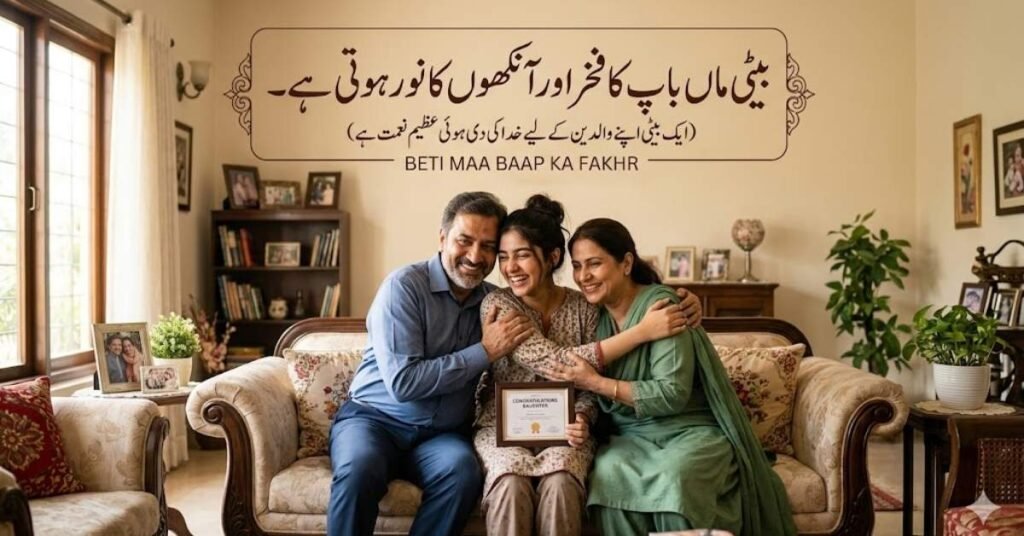 Beti Maa Baap Ka Fakhr Quotes