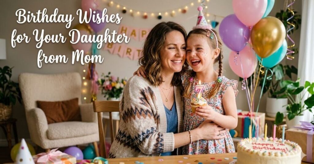 Birthday Wishes for Your Daughter from Mom