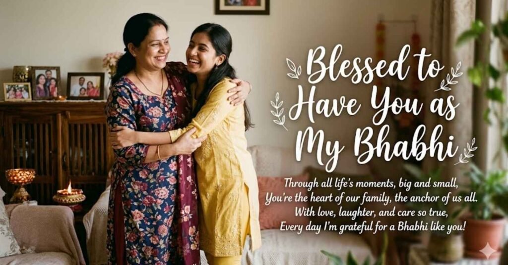 Blessed to Have You as My Bhabhi Quotes