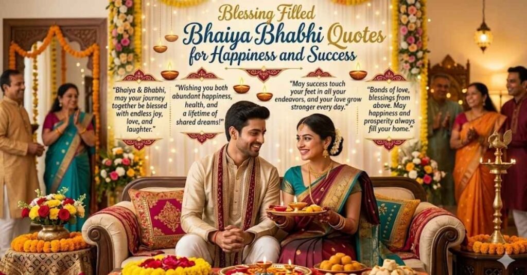 Blessing Filled Bhaiya Bhabhi Quotes for Happiness and Success