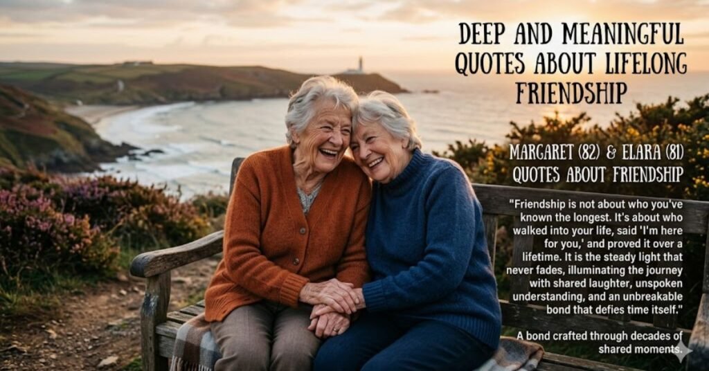 Deep and Meaningful Quotes About Lifelong Friendship