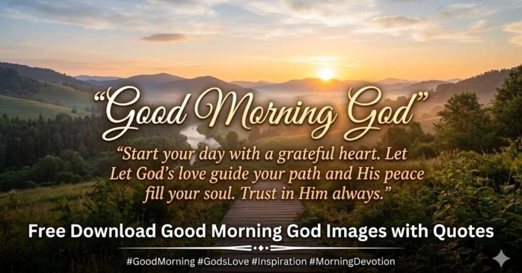 Free Download Good Morning God Images with Quotes