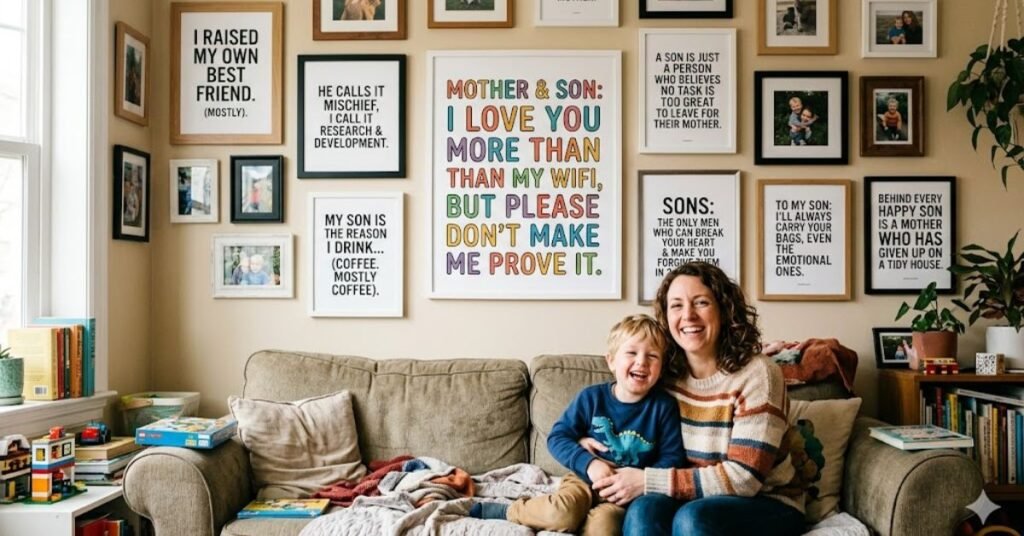 Funny Mother and Son Quotes