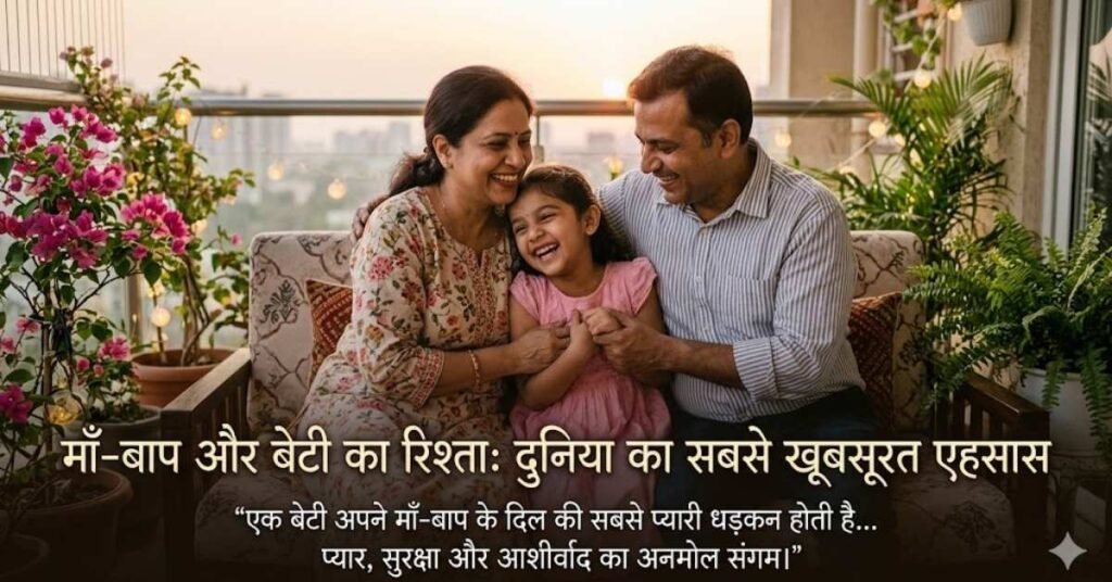 Maa Baap Aur Beti Ke Rishte Par Quotes