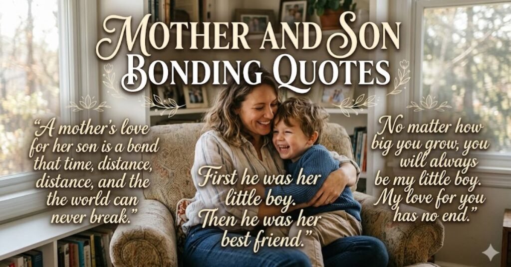 Mother and Son Bonding Quotes