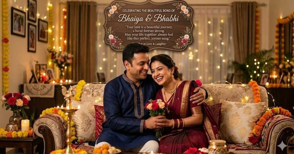 Romantic Bhaiya Bhabhi Quotes Celebrating Their Bond