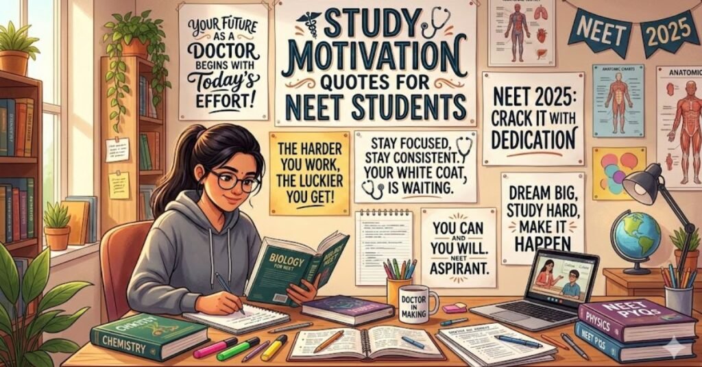 Study Motivation Quotes for NEET Students