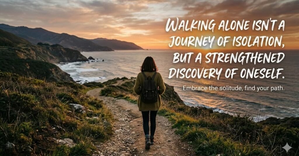 Walking Alone Quotes for Instagram