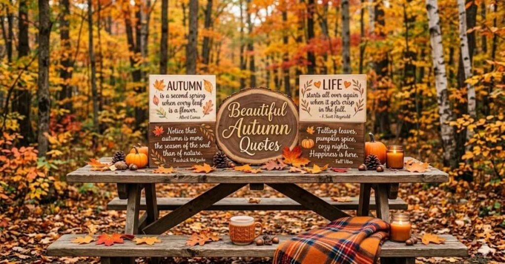 Beautiful Autumn Quotes
