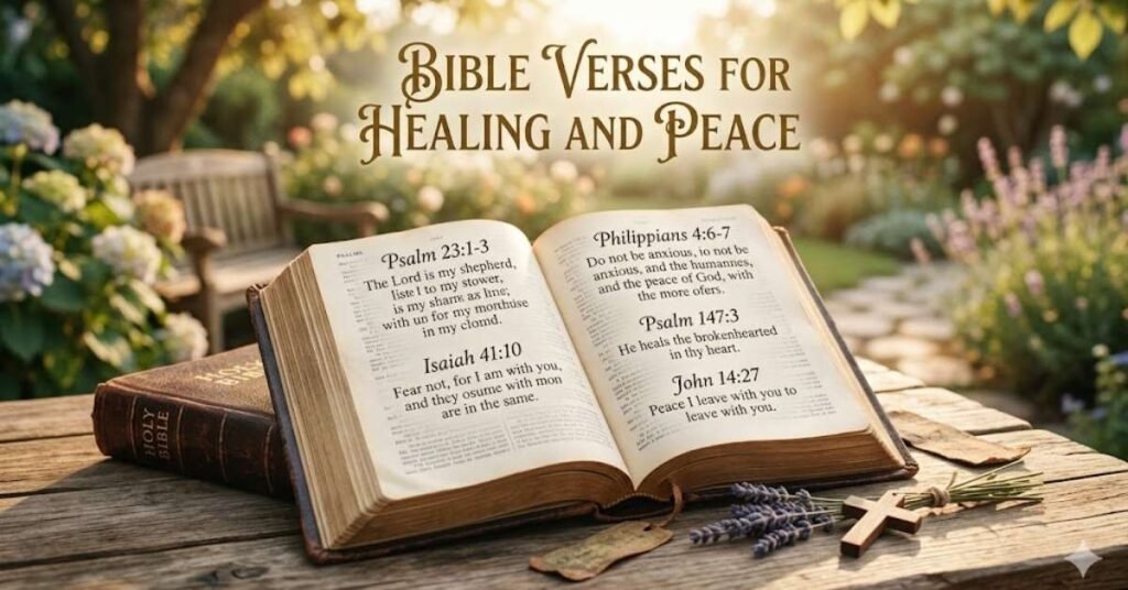 Bible Verses for Healing and Peace