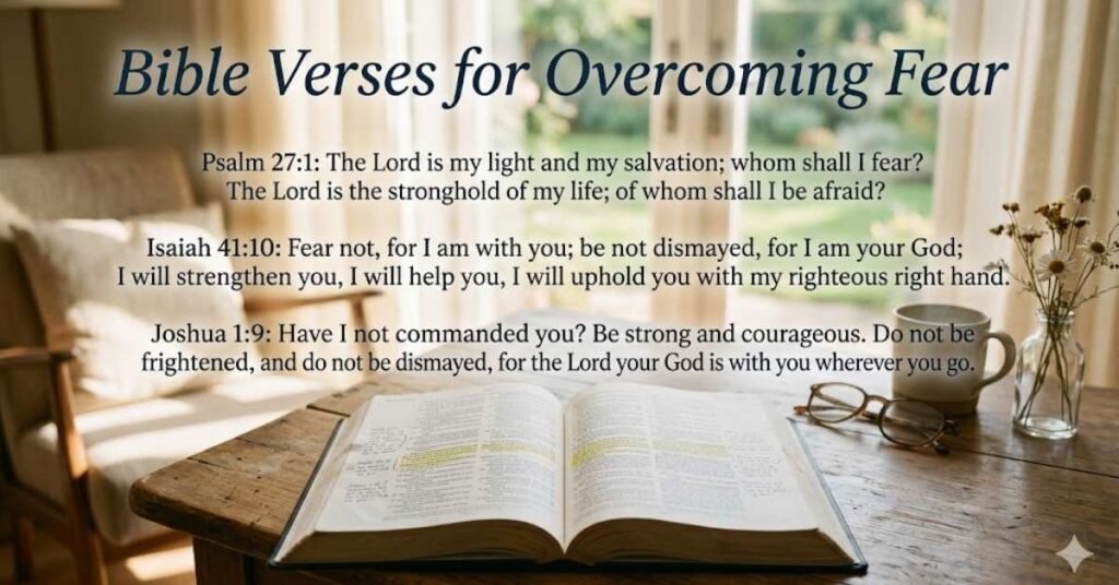 Bible Verses for Overcoming Fear