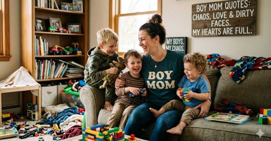 Boy Mom Quotes Chaos Love