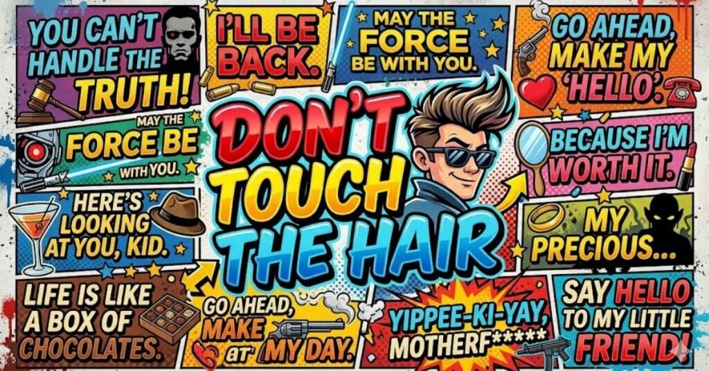 Dont Touch the Hair and Other Signature Catchphrases