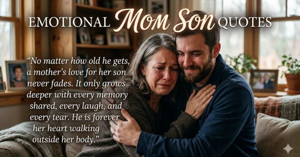 Emotional Mom Son Quotes That Make You Cry
