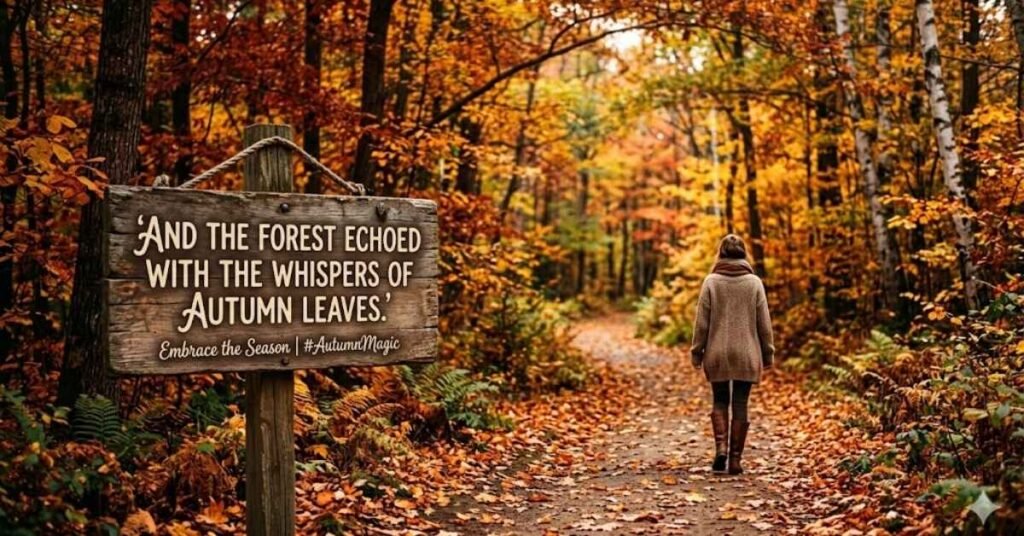Forest Quotes for Autumn Season