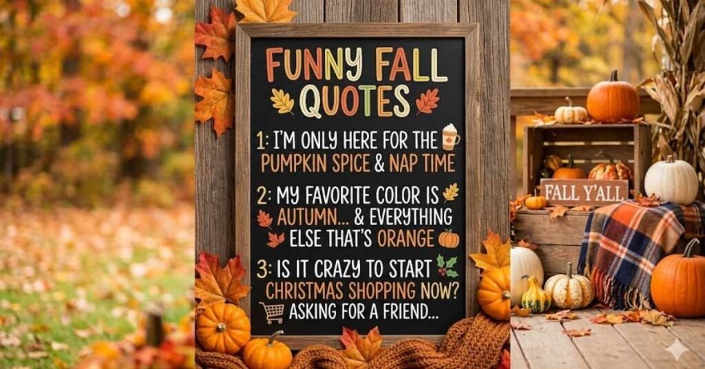 Funny Fall Quotes