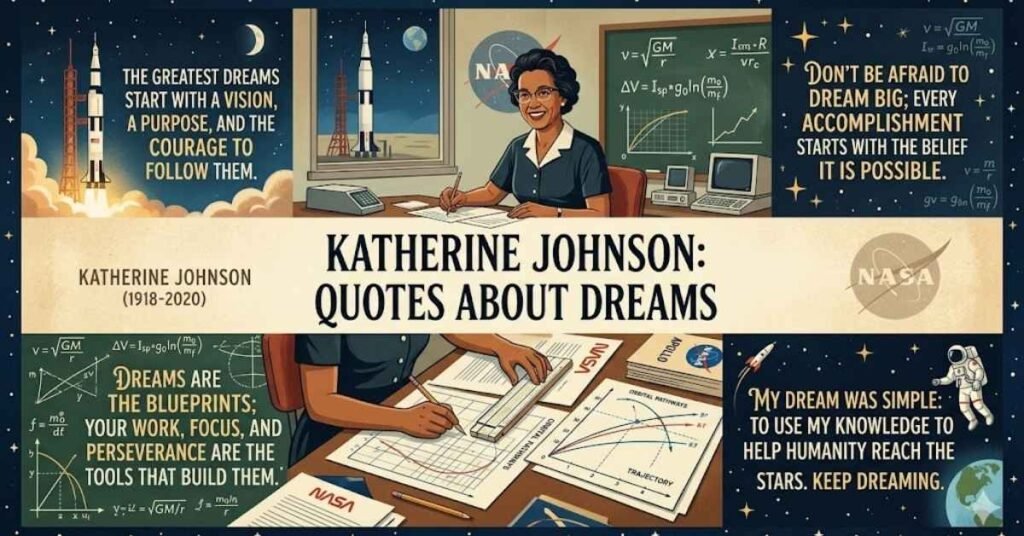 Katherine Johnson Quotes About Dreams