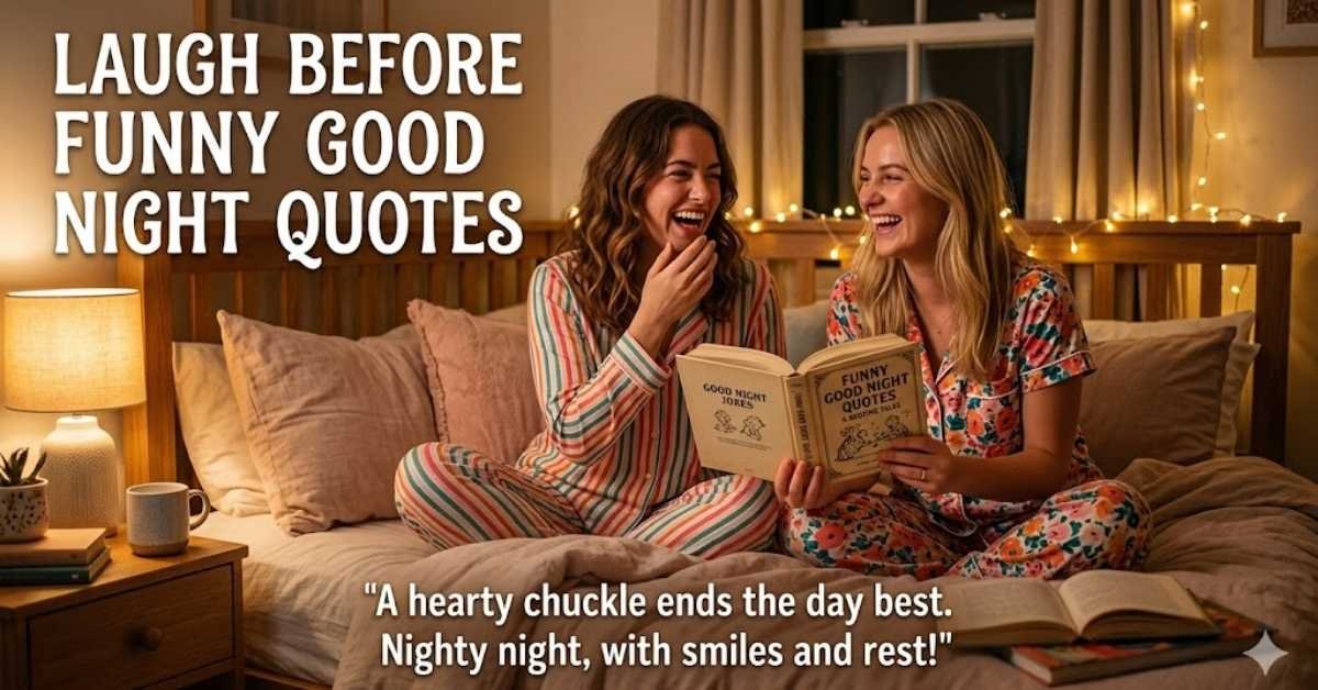 laugh before funny good night quotes