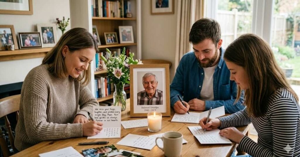 Meaningful Death Anniversary Messages for Grandfather from Grandchildren