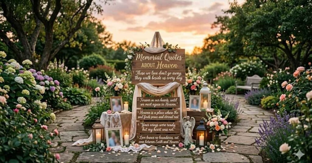 Memorial Quotes About Heaven