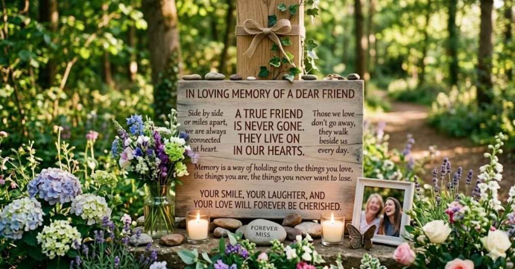 Memorial Quotes for a Friend