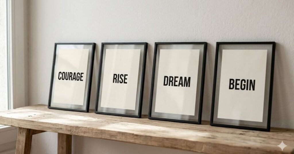 Minimal One Word Quotes That Impact