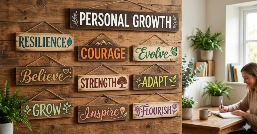 Personal Growth One Word Quotes