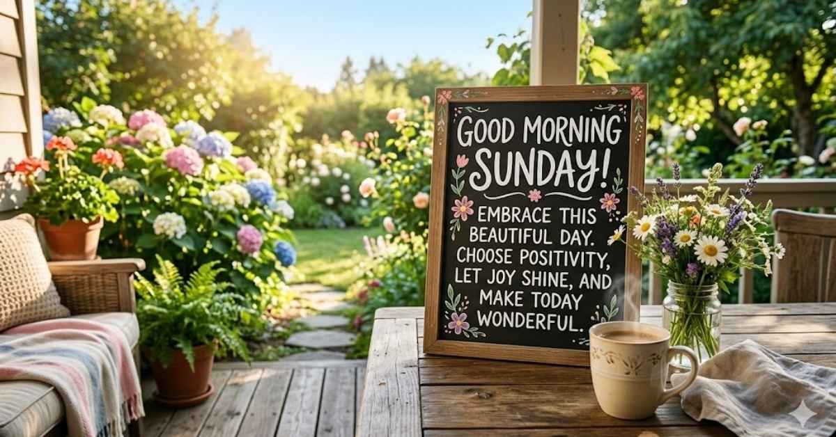positivity good morning sunday inspirational quotes