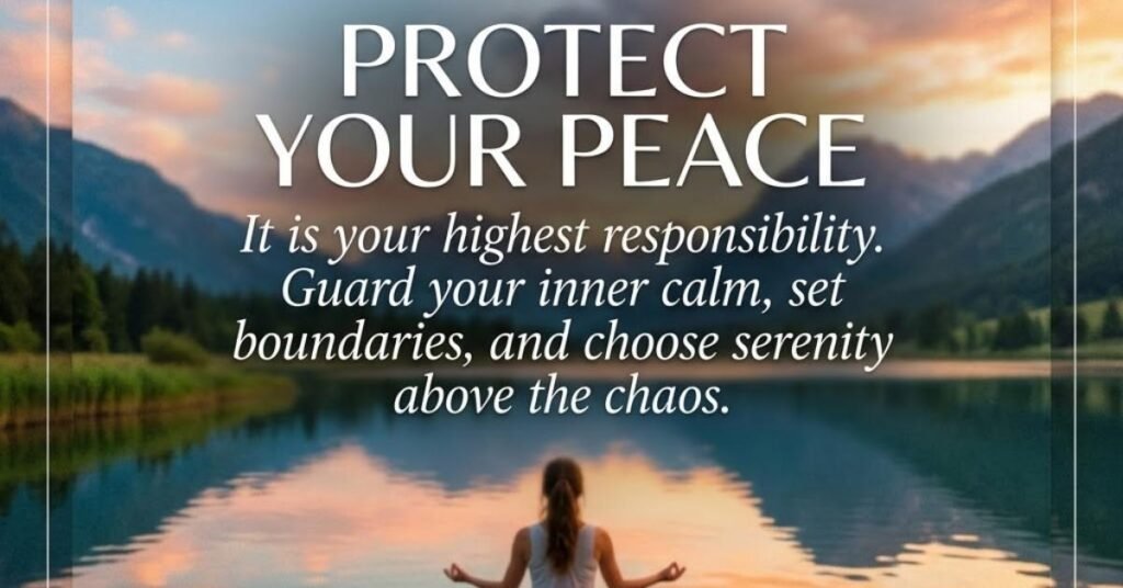 Protect Peace Quotes for Instagram