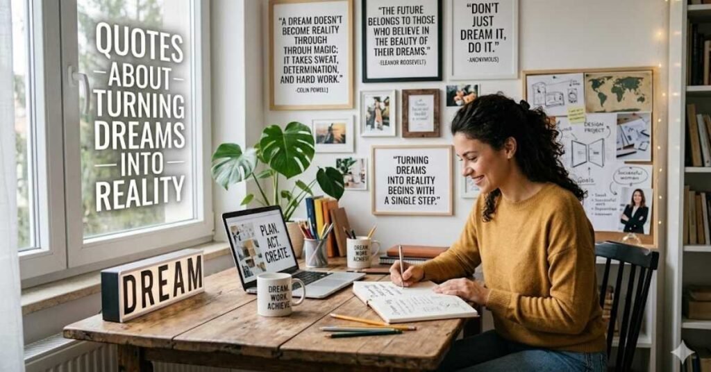 Quotes About Turning Dreams into Reality