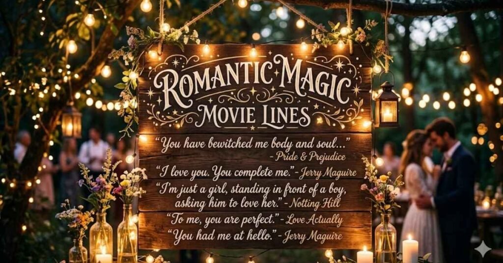 Romantic Magic Movie Lines