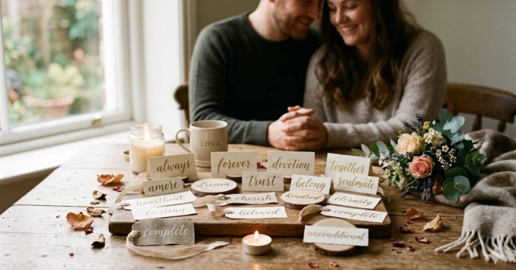 Romantic One Word Quotes About Love