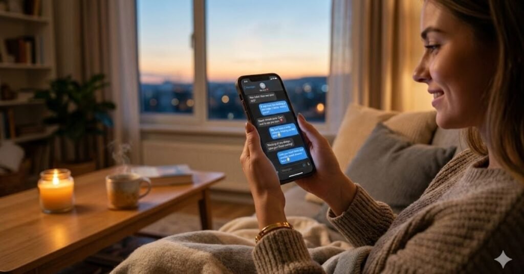 Sweet Good Evening Text Messages for Loved Ones