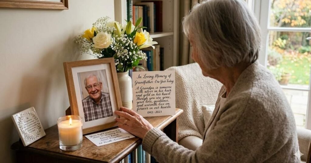 Touching 1st Death Anniversary Quotes for Grandfather