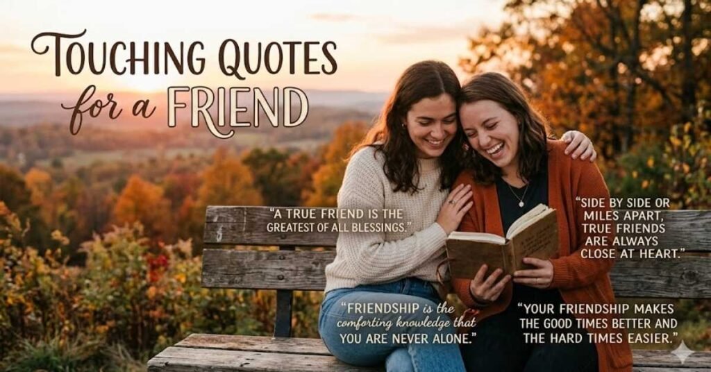 Touching Quotes for a Friend