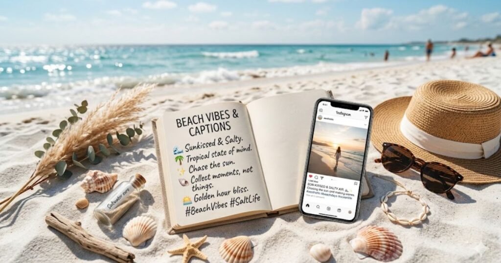 Aesthetic Beach Captions for Instagram