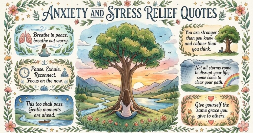Anxiety and Stress Relief Quotes
