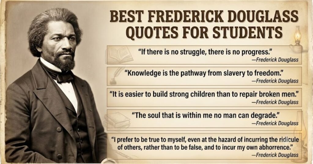 Best Frederick Douglass Quotes for Students