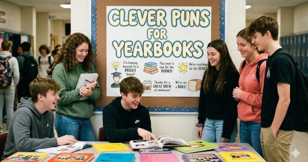 Clever Puns for Yearbooks