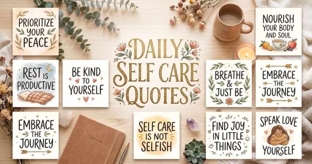 Daily Self Care Quotes