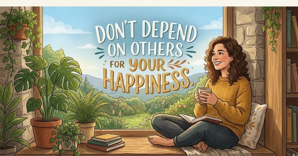 Don’t Depend On Others For Your Happiness Quotes