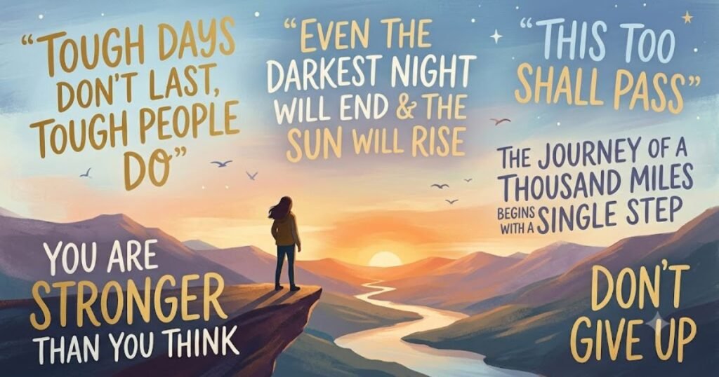 Encouraging Quotes For Tough Days