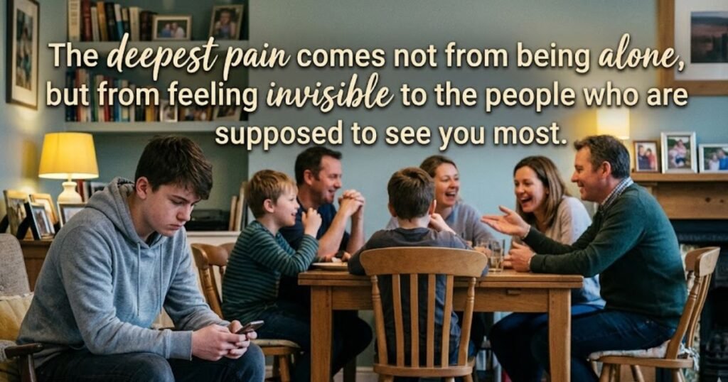 Family Ignoring You Quotes
